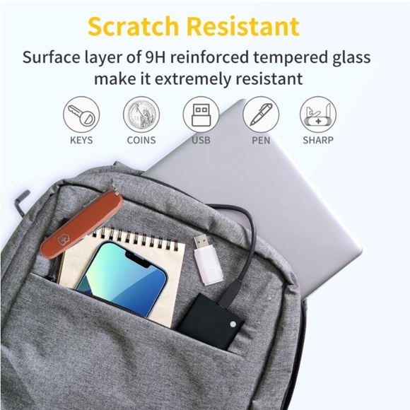 NWT iPhone screen protectors - box of 3 - Picture 6 of 16